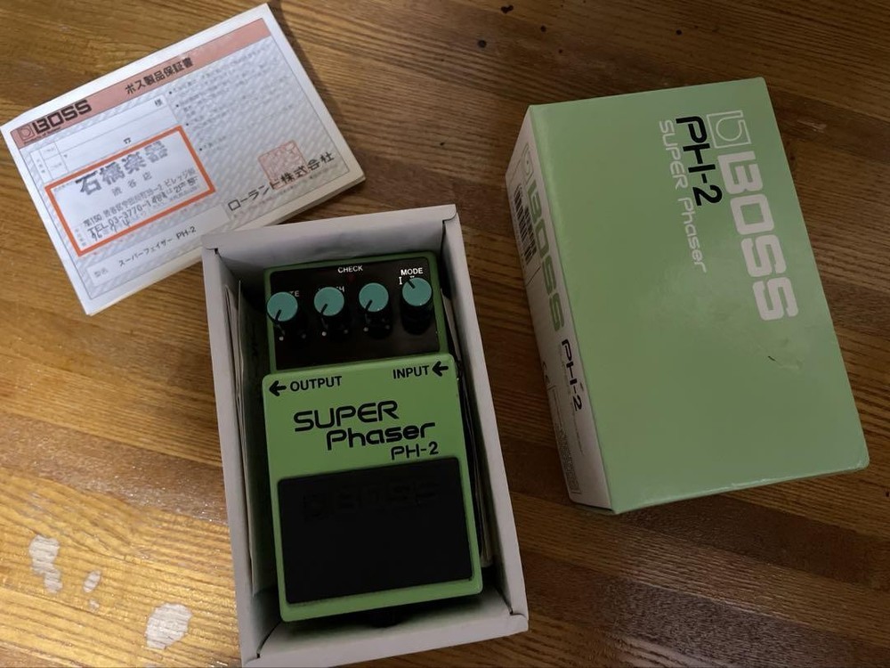Boss PH-2 Phaser Pedal used