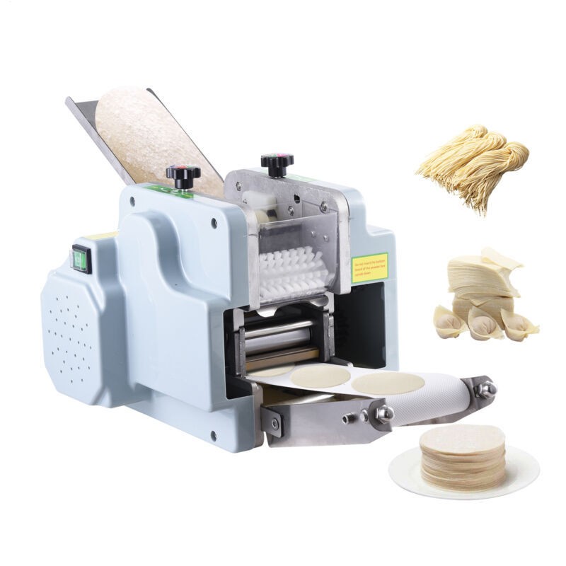 Electric Pasta Maker Noodle Machine Dumpling Skin Roller For Commercial no mold