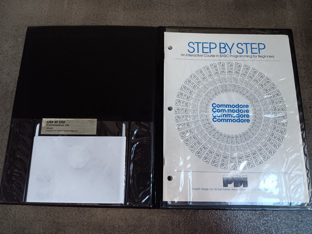 Commodore 64 Step By Step Interactive Basic Programming Tested/Works