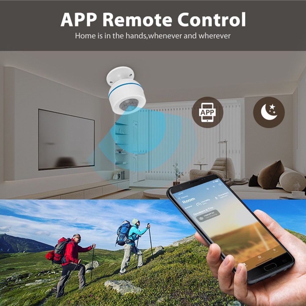 Wireless Smart Human Infrared PIR Sensor with Real time Mobile Notifications