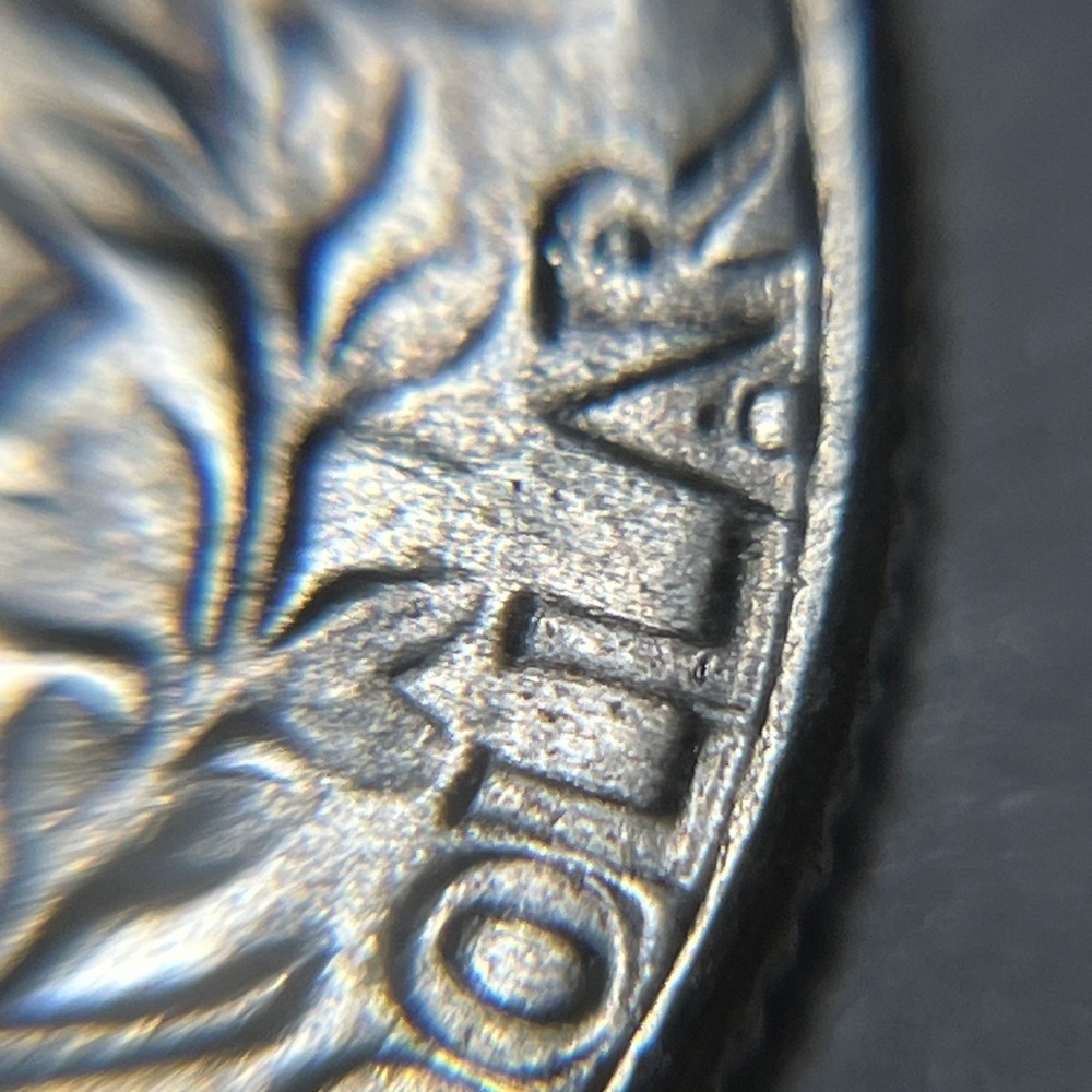 1956 Washington Silver Quarter Errors DDR Toning Uncirculated