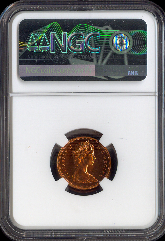 1970 Canada Small Cent 1C NGC MS66 RD MAC - Quality