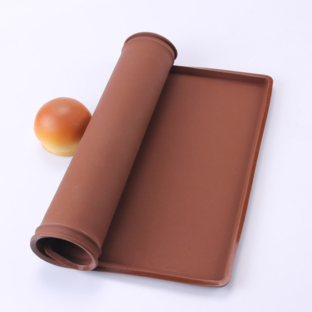 Baking Mat with Measurement Reusable Bakeware Non-stick Silicone