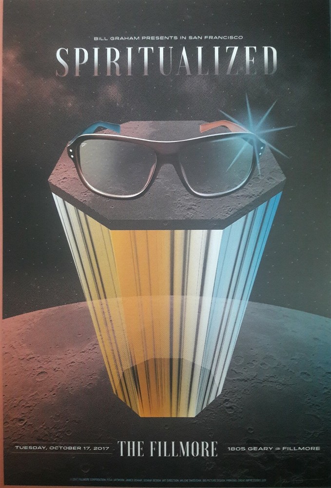 Mint Spirtualized Fillmore Poster 2017 a