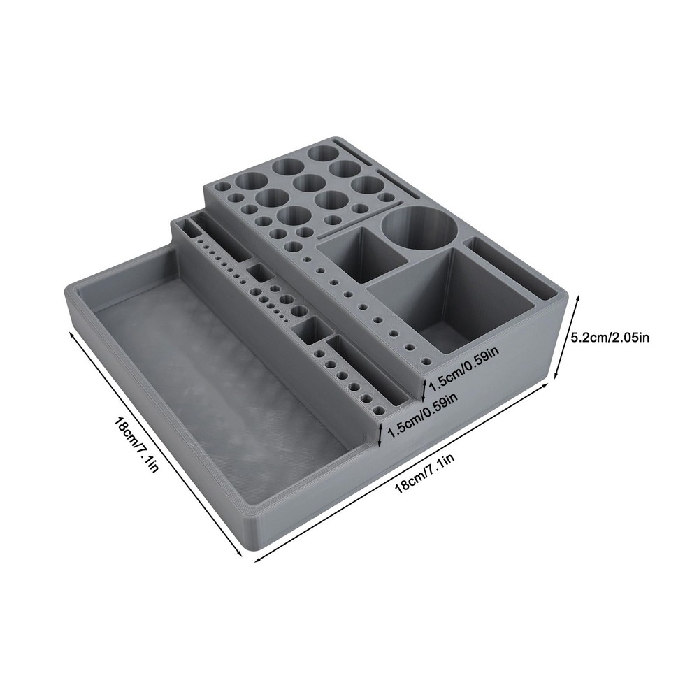 Fly Tying Tool Storage Holder Desktop Storage Rack Fly Tying Materials Storage