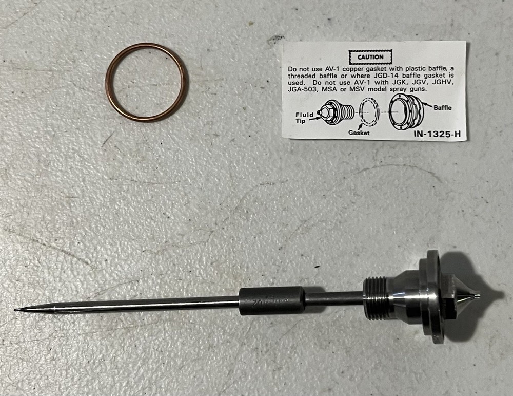 Devilbiss JGA-402-FX Lap Tip & Needle