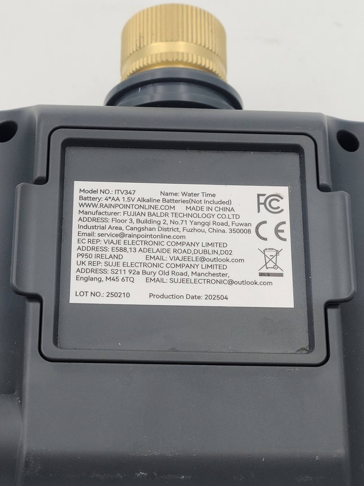 RainPoint 3 Zone Digital Water Timer Irrigation Controller LCD Display Garden Ho