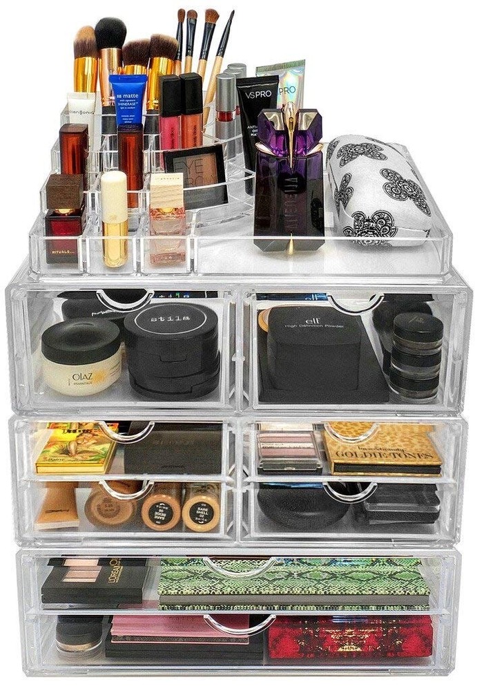 Stackable Cosmetic Organizer 13.5" Extra Wide - 1 Drawer (XL)