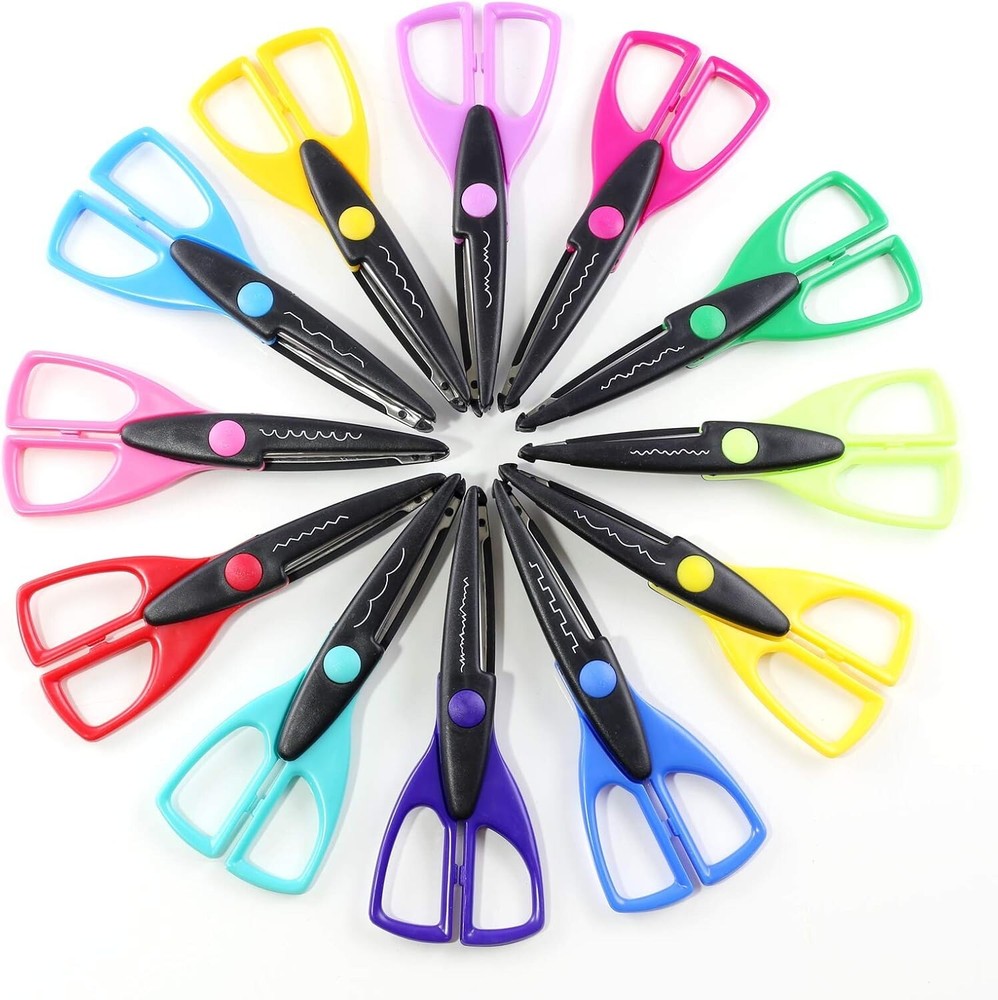 Craftsmart Decorative Scissors 12 pieces