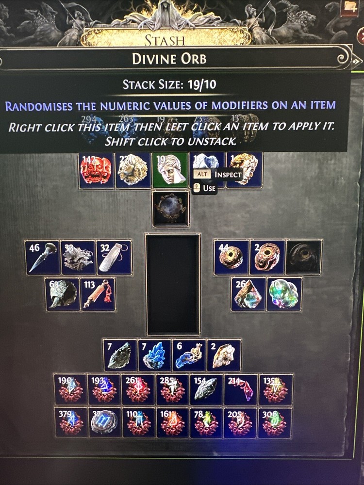 PATH OF EXILE 2 DIVINE ORB X10