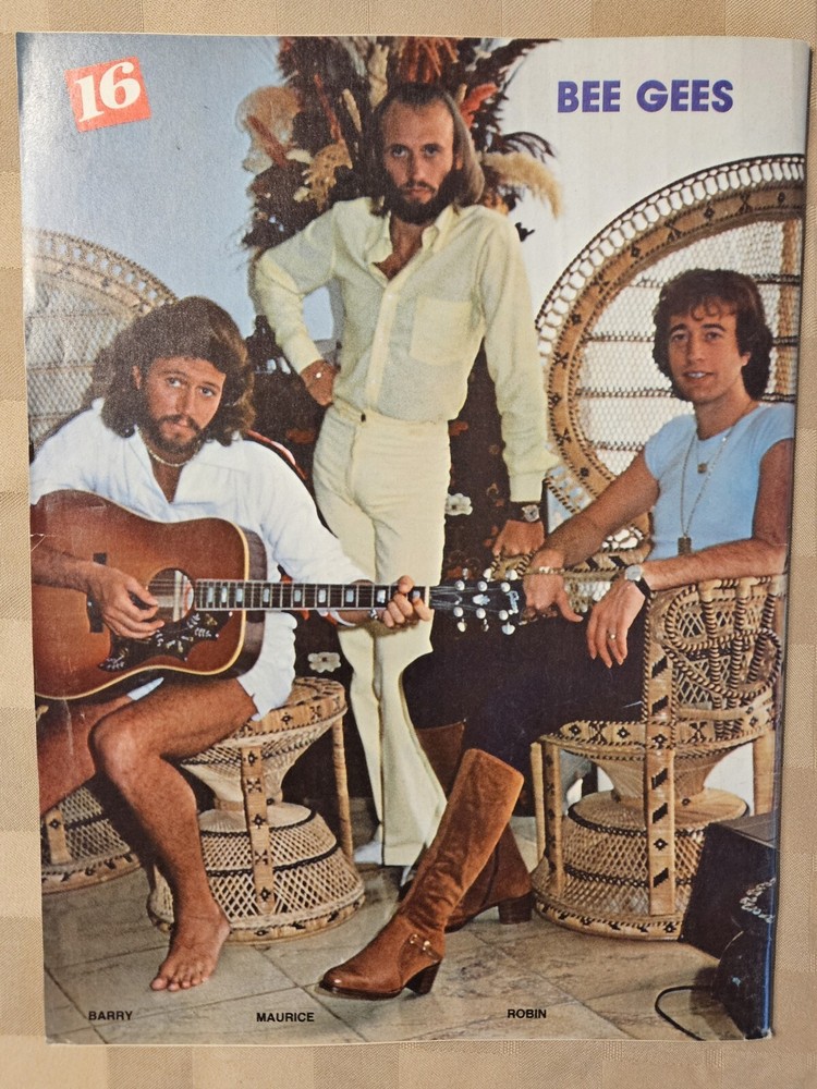 16 Magazine November 1978 KISS, GARRETT, ROLLERS, GIBB