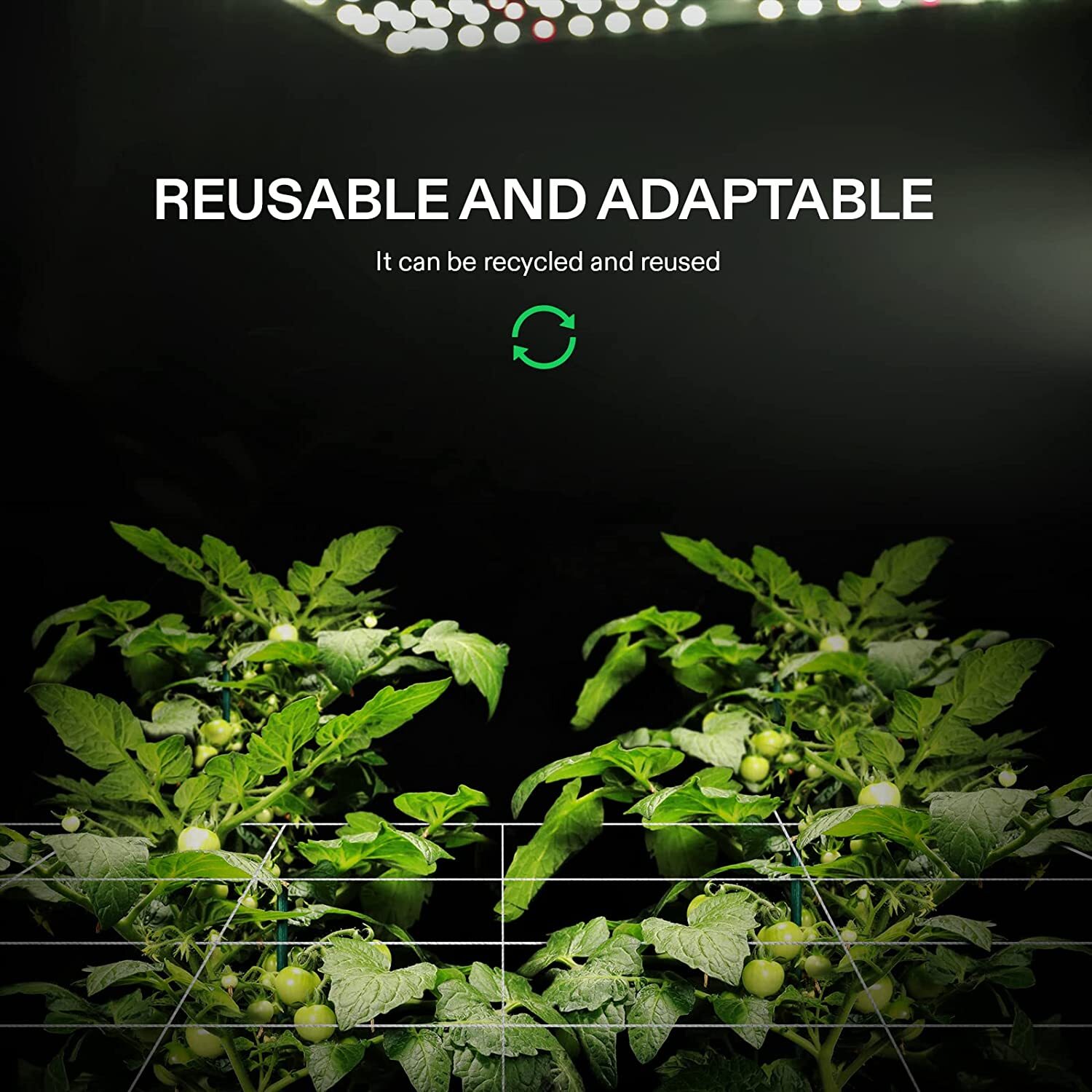 Heavy-Duty Polyester Plant Trellis Netting 5 x 15ft /5x30 ft