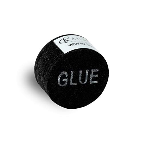 Black Laminated Pool Billiard CUE TIP - 1 pc (Soft, 13 mm)