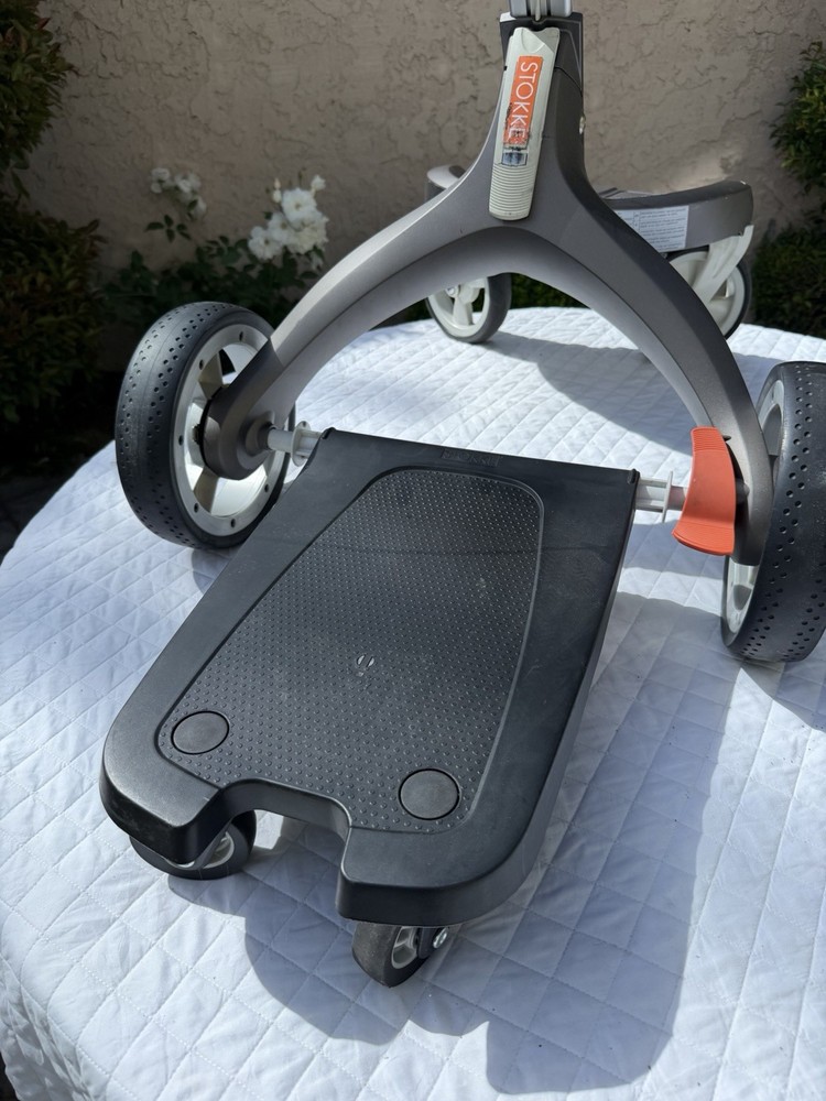 stokke xplory v1 Replacement stroller Frame & Stand Along Board Gray Clean