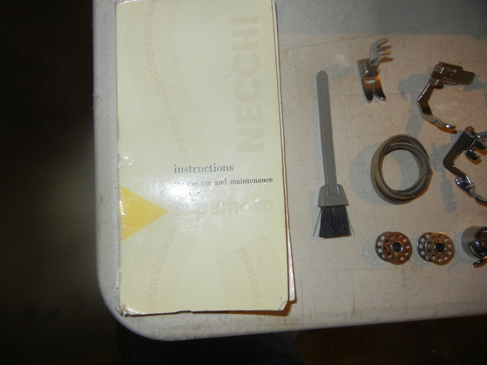 Necchi BU Supernova Sewing Machine with Manuals & Accessories