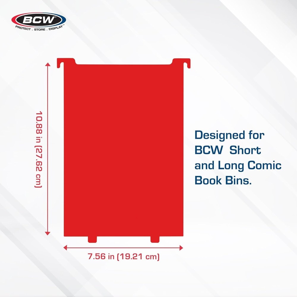 Comic Book Bin Partitions