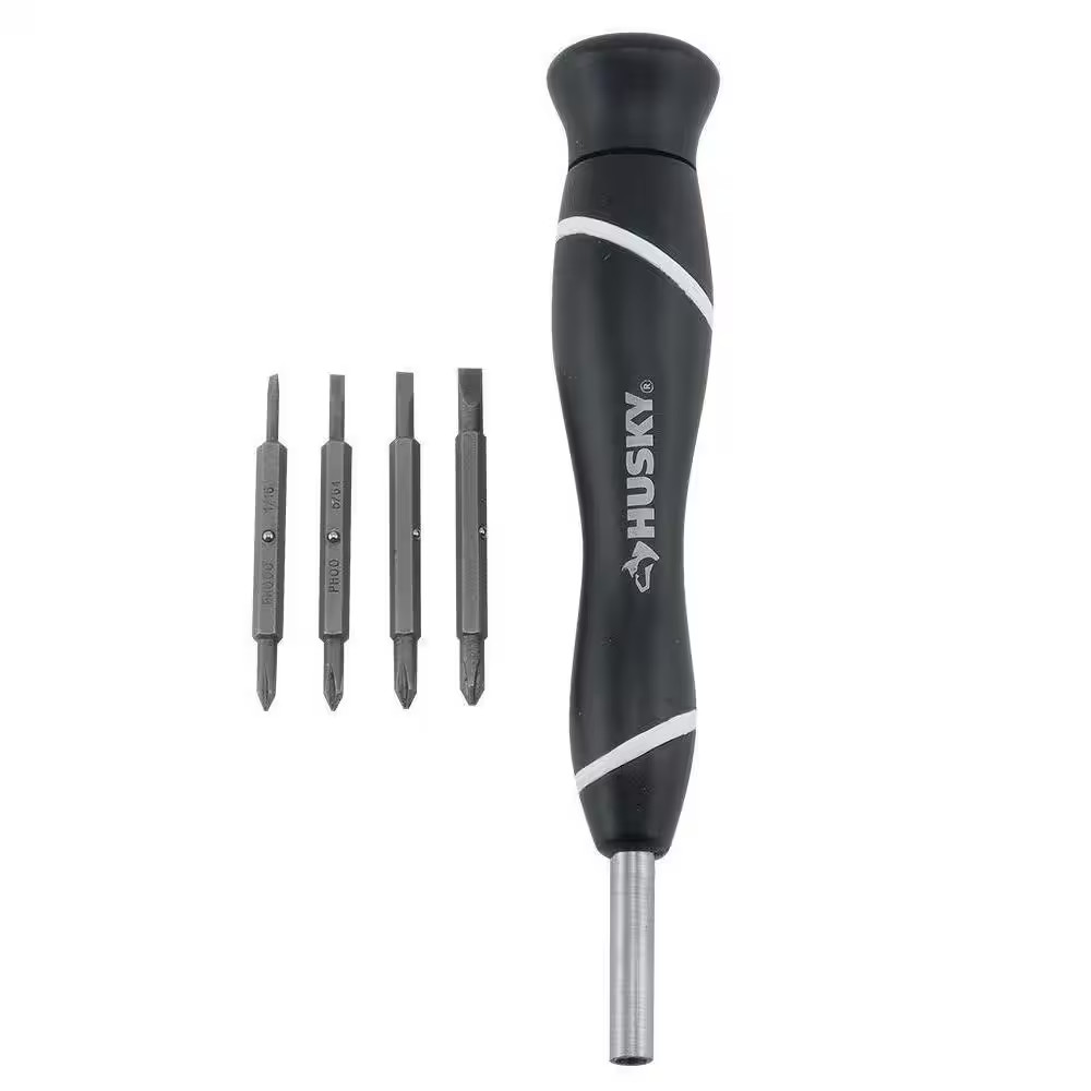 8-In-1 Precision Slotted and Philips Screwdriver