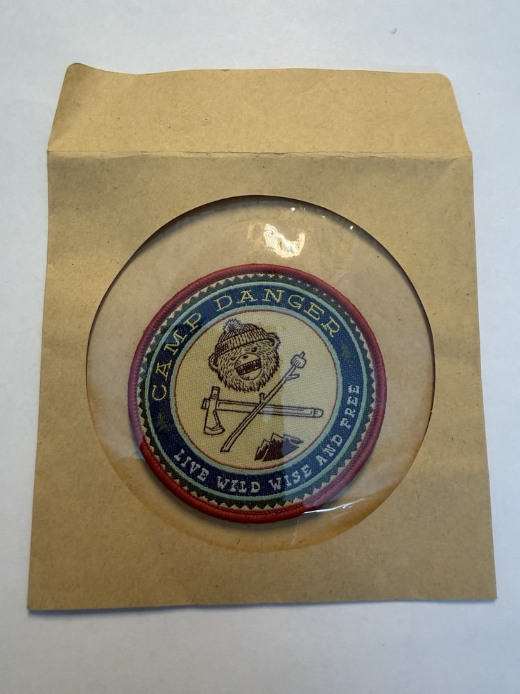 Prometheus Design Works Camp Danger Morale Patch 2 7/8”