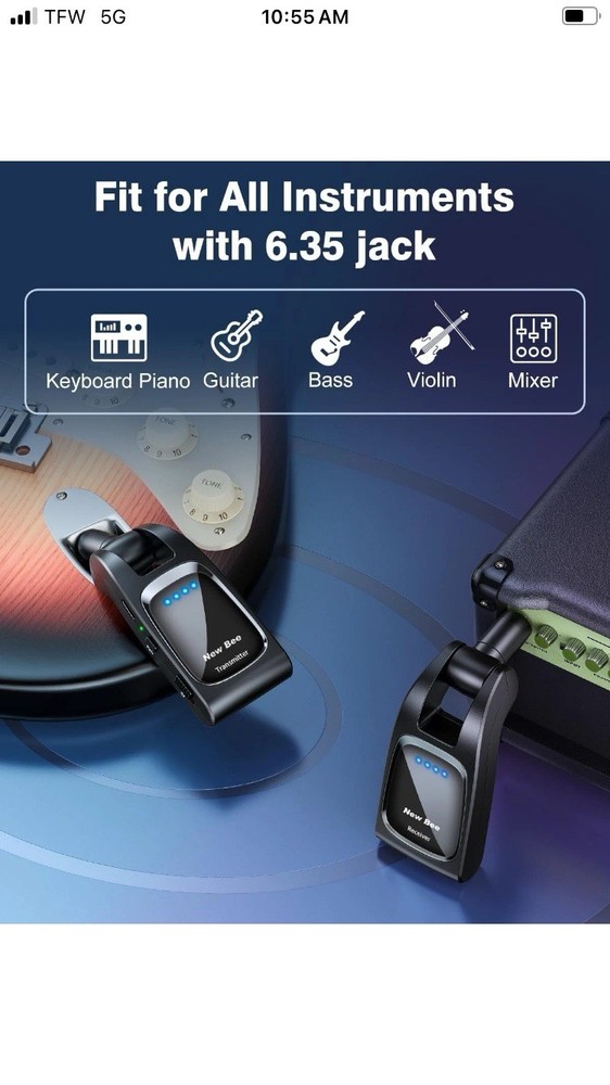 New Bee WJ21 Wireless System