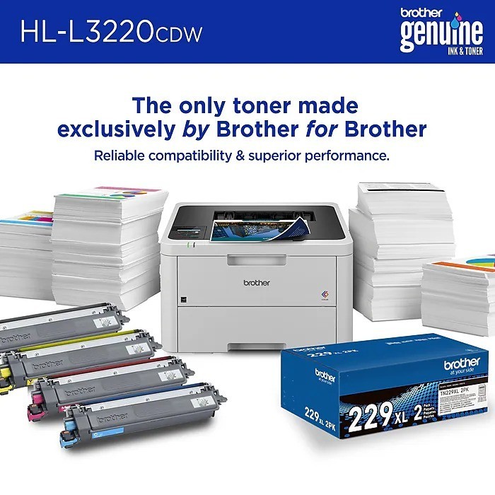 Brother HL-L3220CDW Wireless Color Laser Printer - New - Free SHIPPING!!!