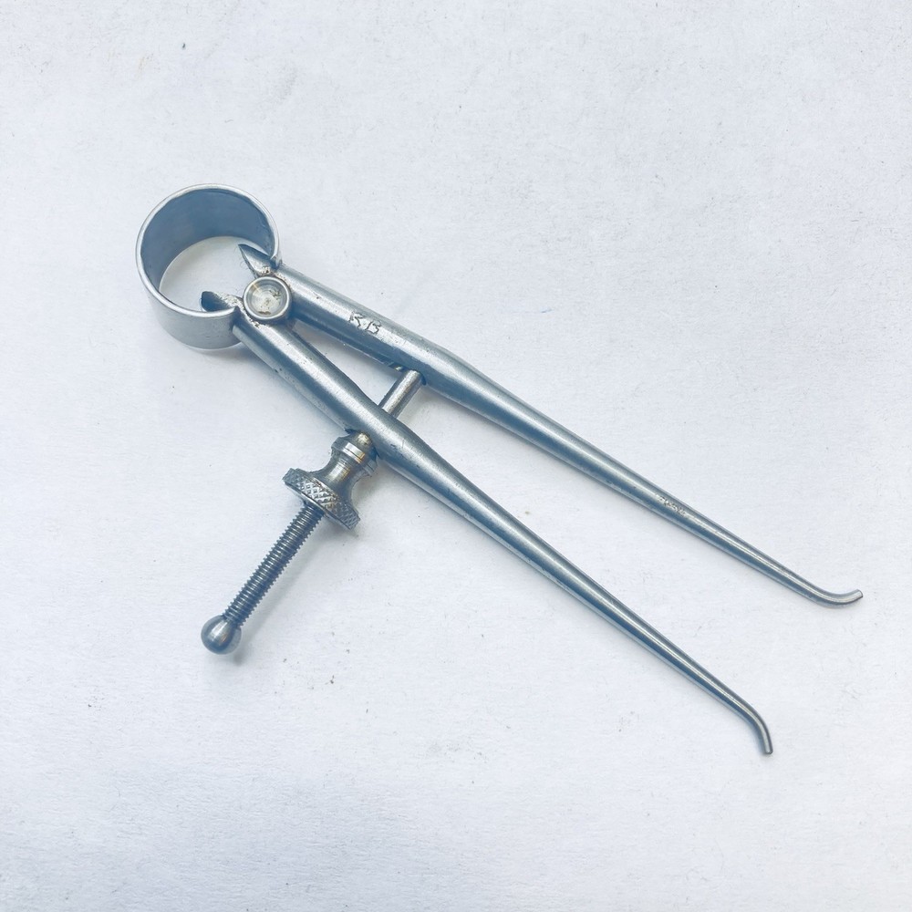 Starrett 274A-3 Toolmakers Spring Inside Caliper 3” Round Leg Solid Nut – USA