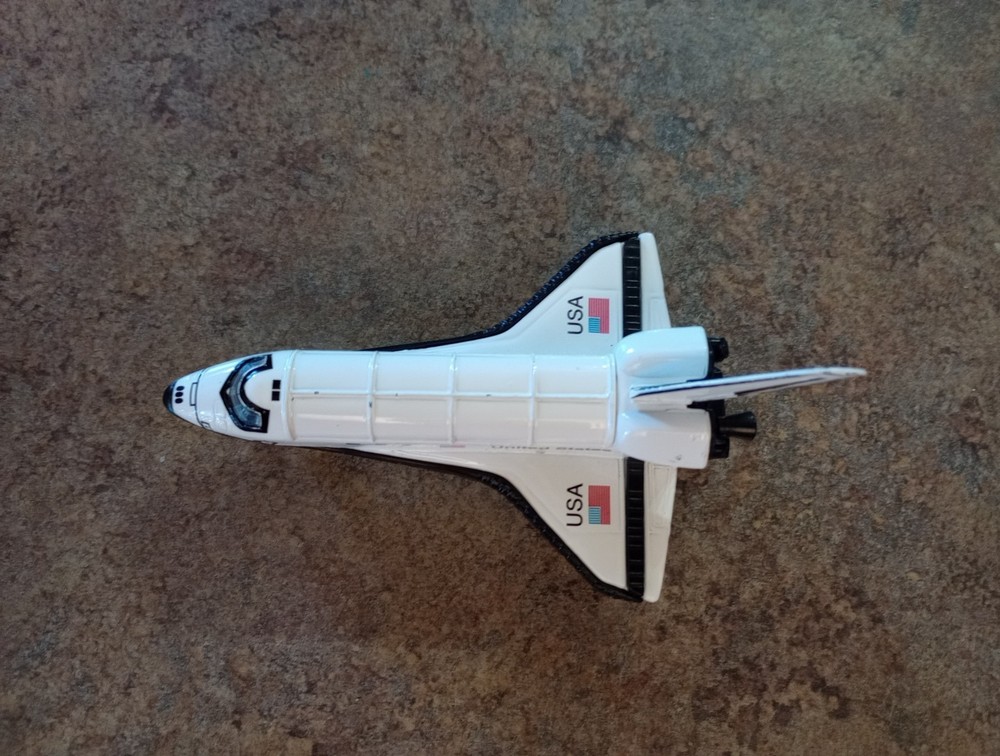 Unbranded United States Space Shuttle With Pullback Function (Top Fin Loose)