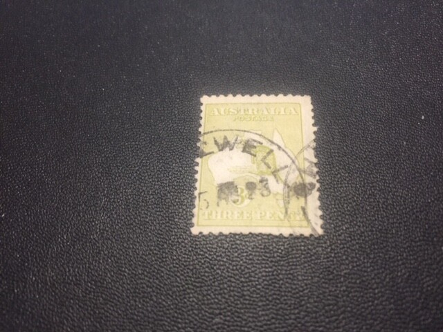 Australia stamp 5 used