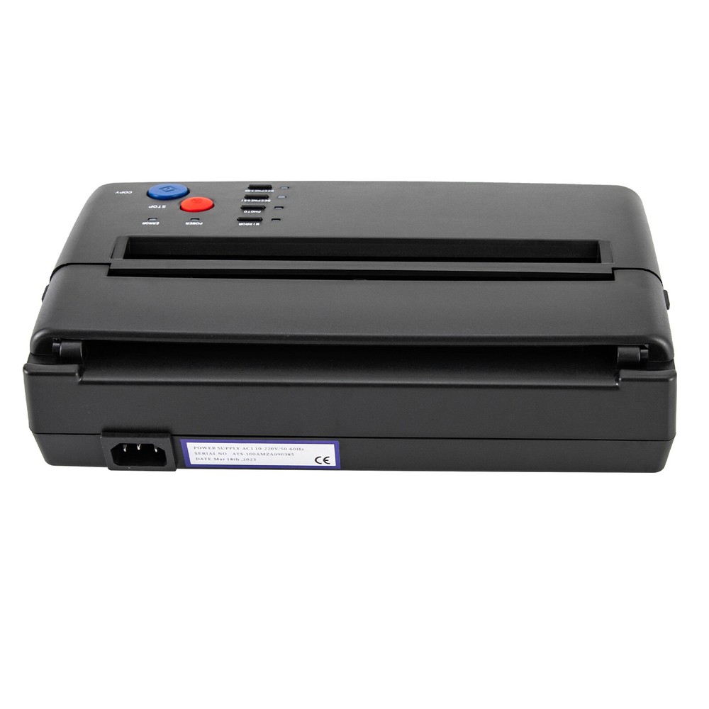 Professional Tattoo Transfer Template Stencil Machine Thermal Copier Printer HOT