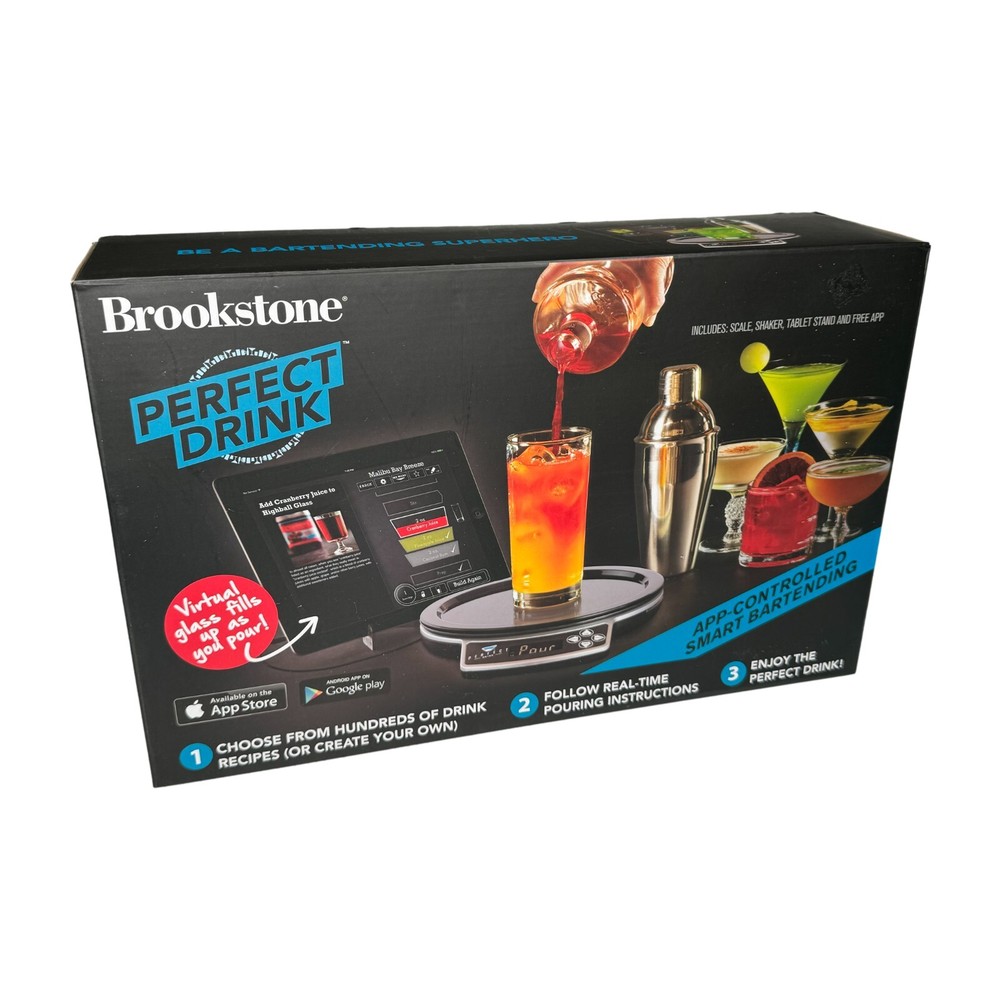 Brookstone Perfect Drink App-Controlled Smart Bartending System