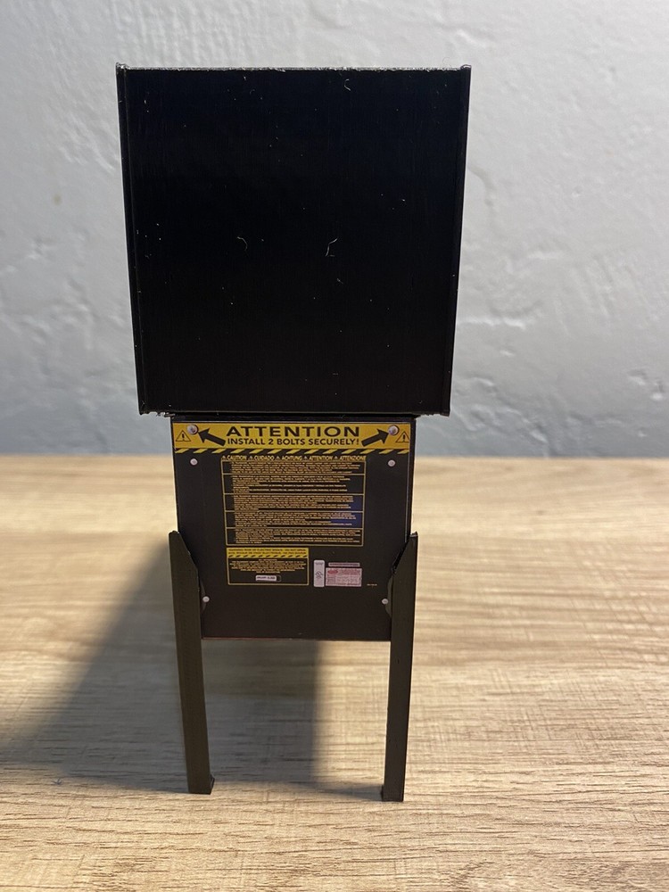 1:12 Scale Replica “Stranger Things” Pinball Machine Mini Model Keepsake Trophy