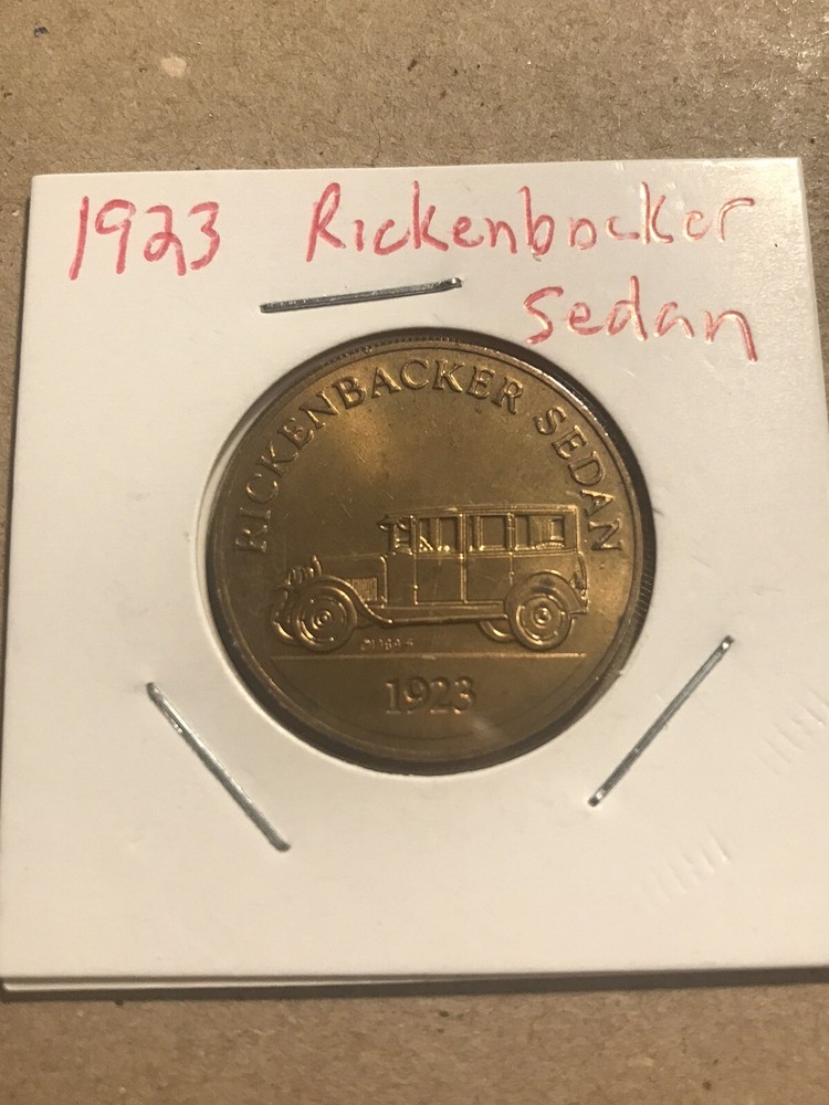 1923 Rickenbacker Sedan Token