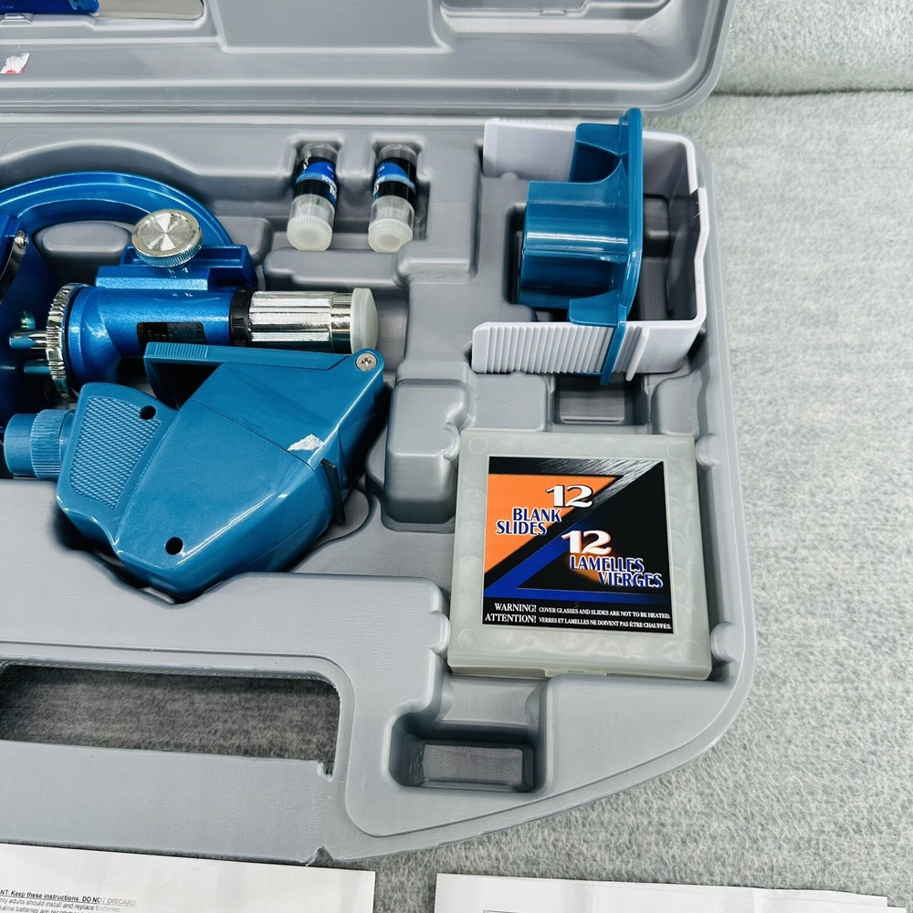 MICRO SCIENCE - Microscope Set Deluxe With Carrying Case