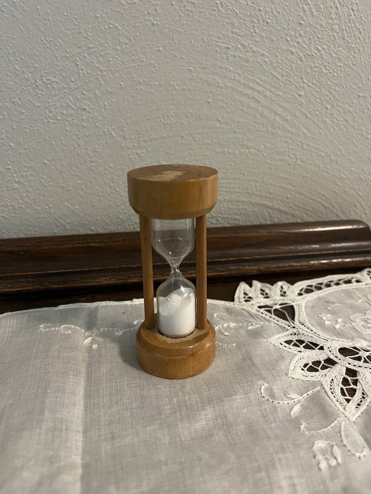 Wood Timer Hourglass