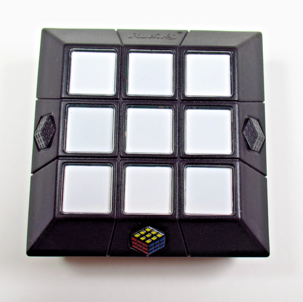 Rubik’s Slide Electronic Puzzle Game Cube Challenge Tested Working