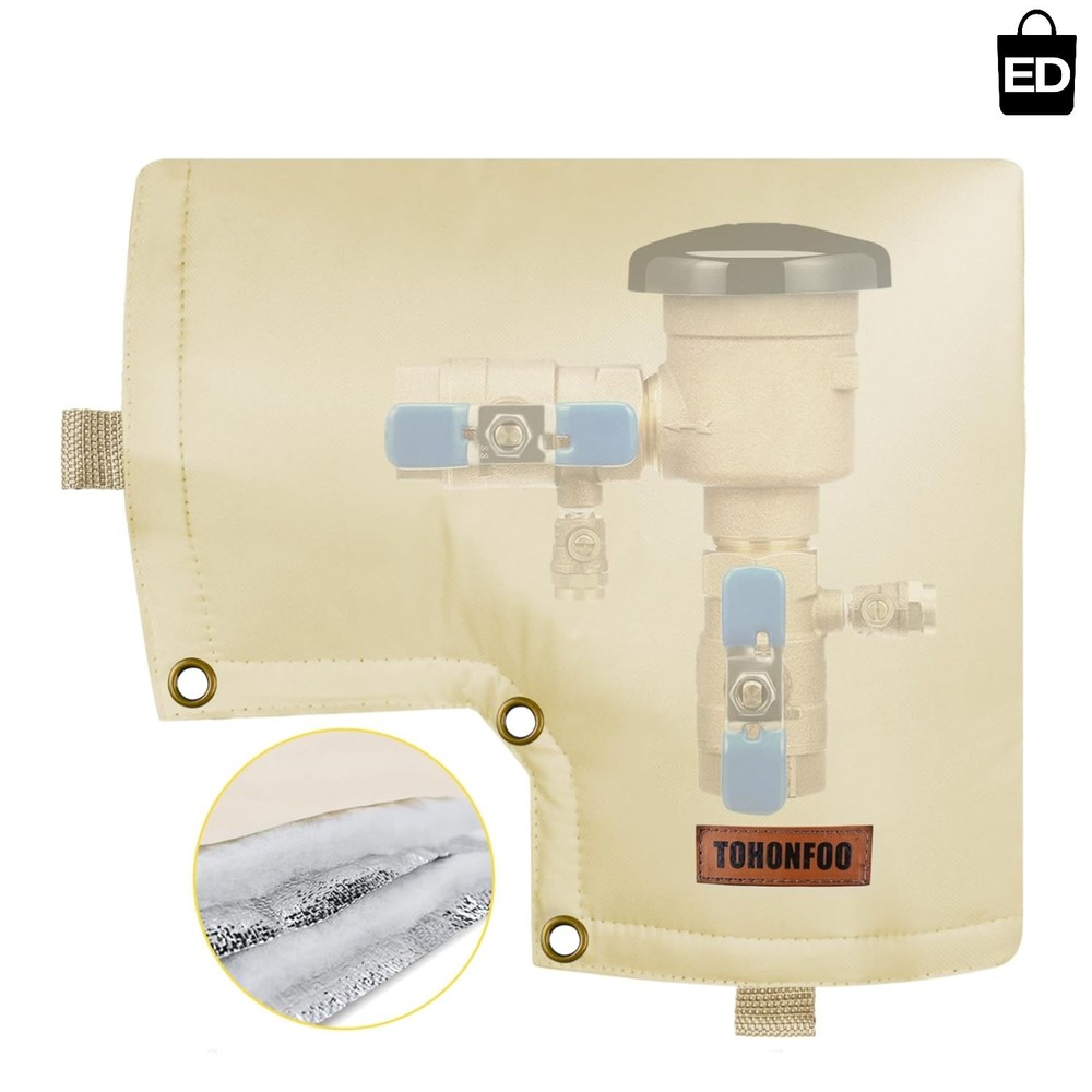 Durable 5-Layer Insulated Backflow Device Cover - Prevent Freezing & Bursting