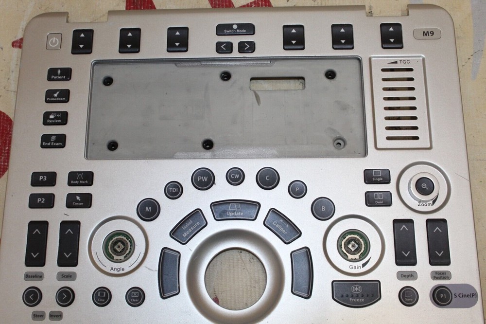 Mindray M9 Ultrasound System Control Panel