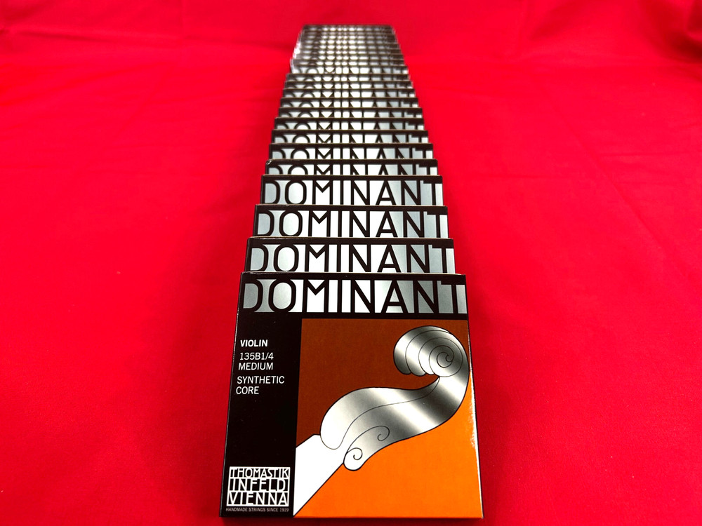 100% Authentic Thomastik Dominant 135B Violin String  Set 1/4  E Ball