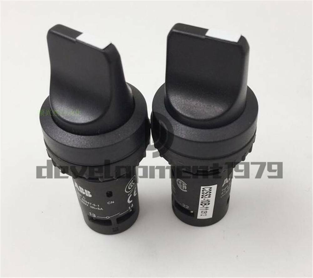 10PCS New ABB Two-position Selector Switch C2SS2-10B-11 Self-locking Type