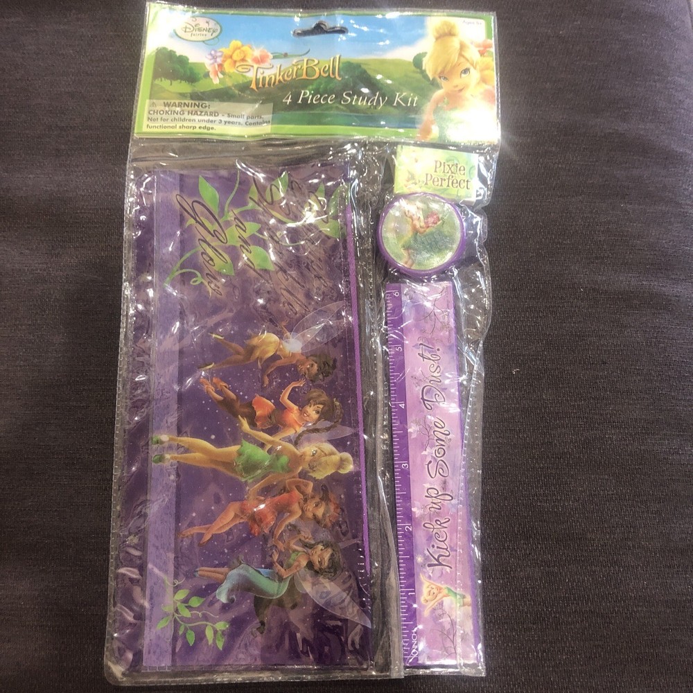 Disney Fairies Tinker 4 Piece Study Kit
