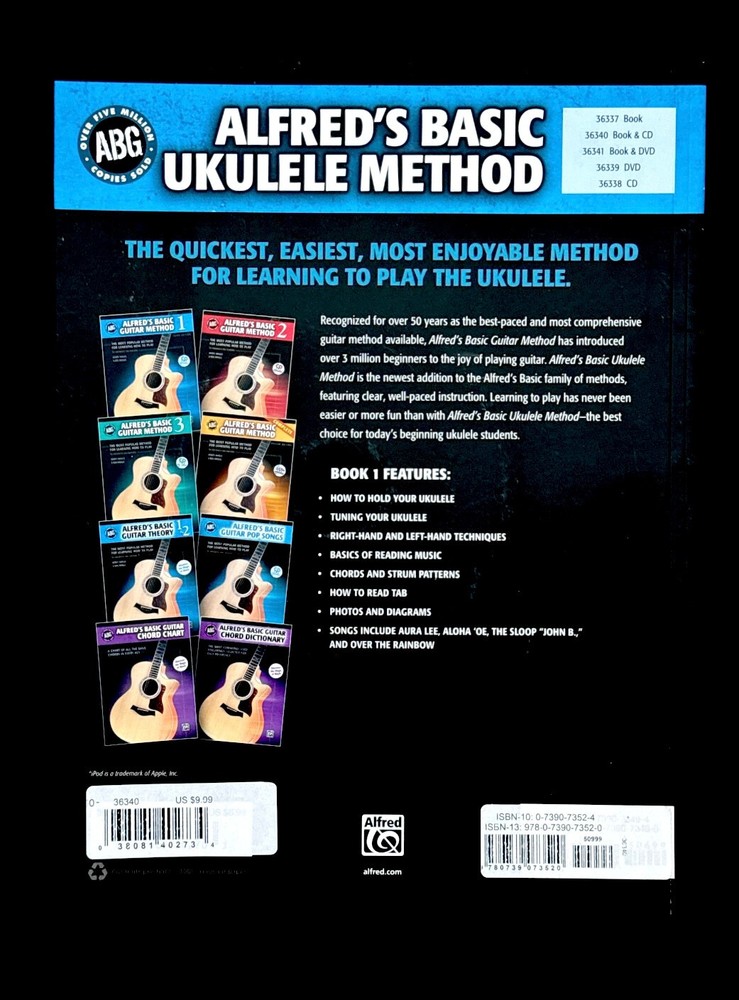 Alfred's: Basic Ukulele: Method 1: CD