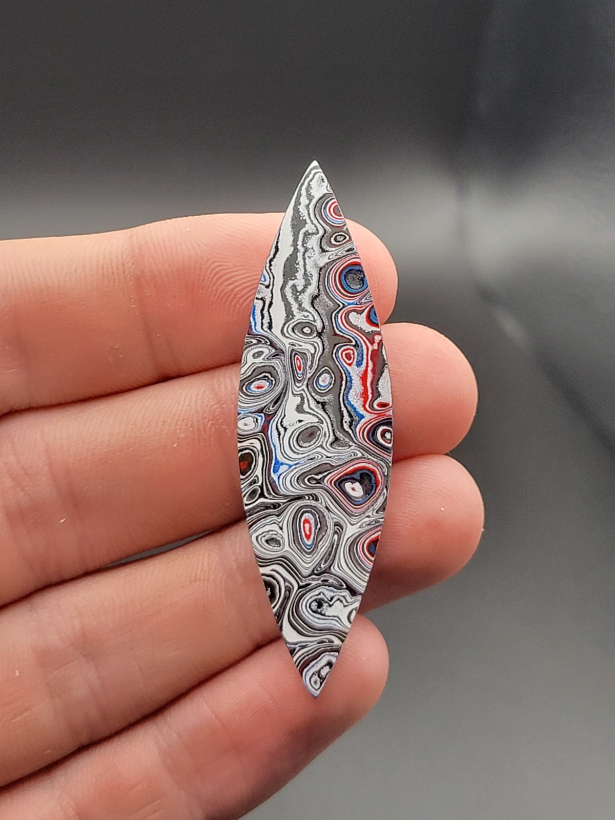 JEEP WRANGLER FORDITE DETROIT AGATE CABOCHON