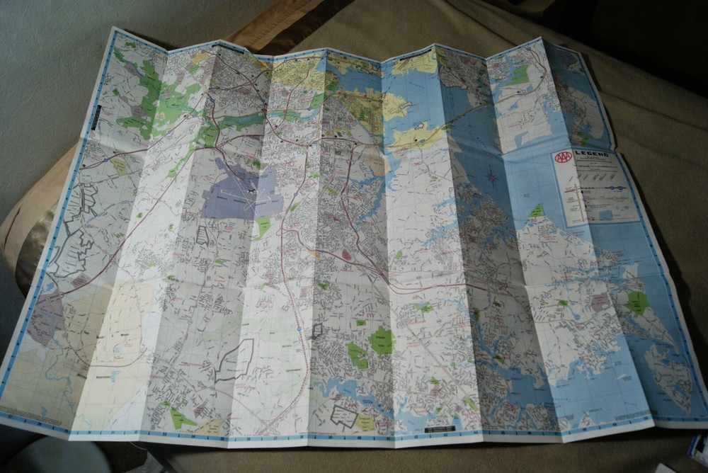 Baltimore - Maryland - Map - 1992