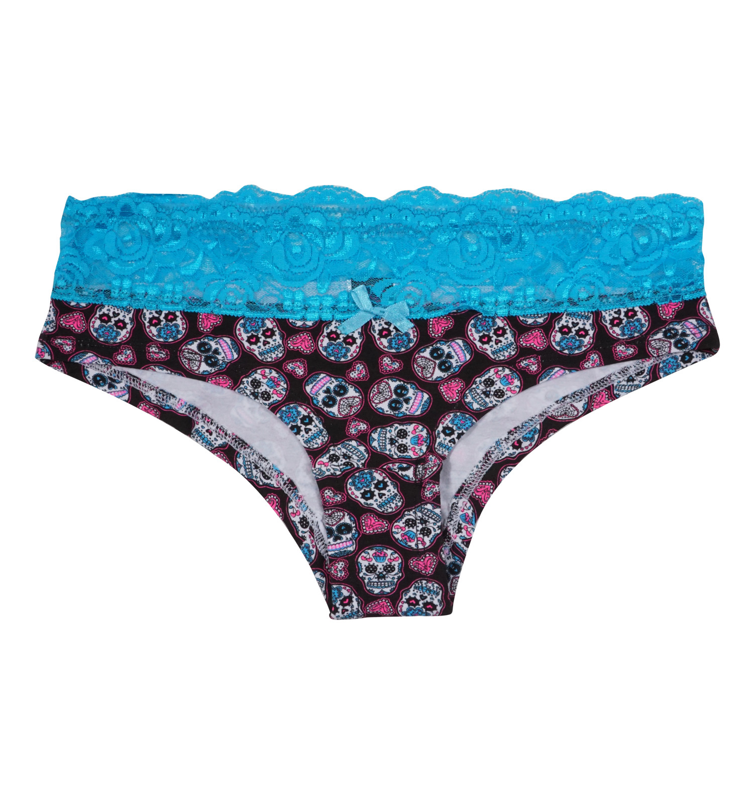 TOO FAST SET OF THREE SKULLY PANTIES 3 PANTIES WITH DIFFERENT PRINTS