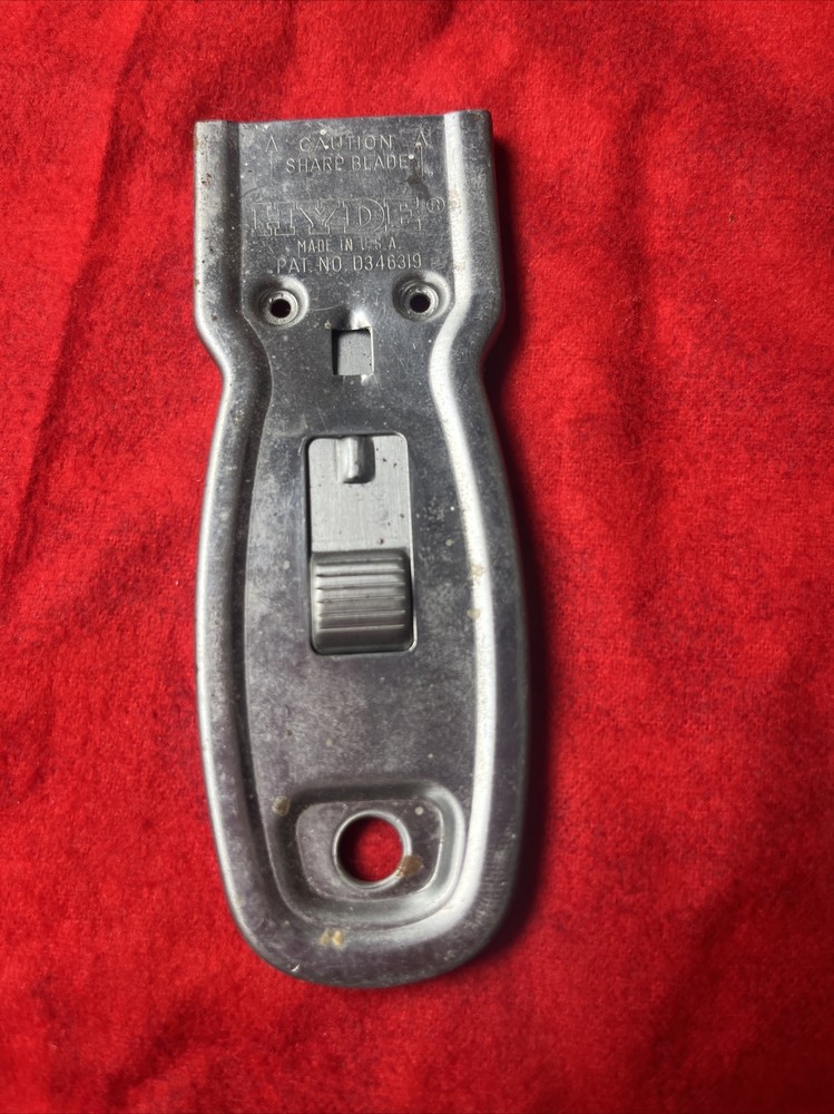 VINTAGE HYDE RAZOR EDGE SCRAPER TOOL - USA (k10)