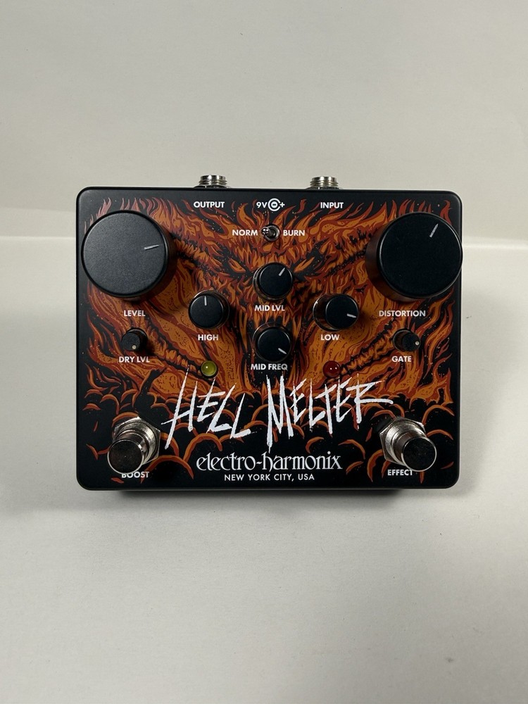 Electro Harmonix Hell Melter Distortion Pedal