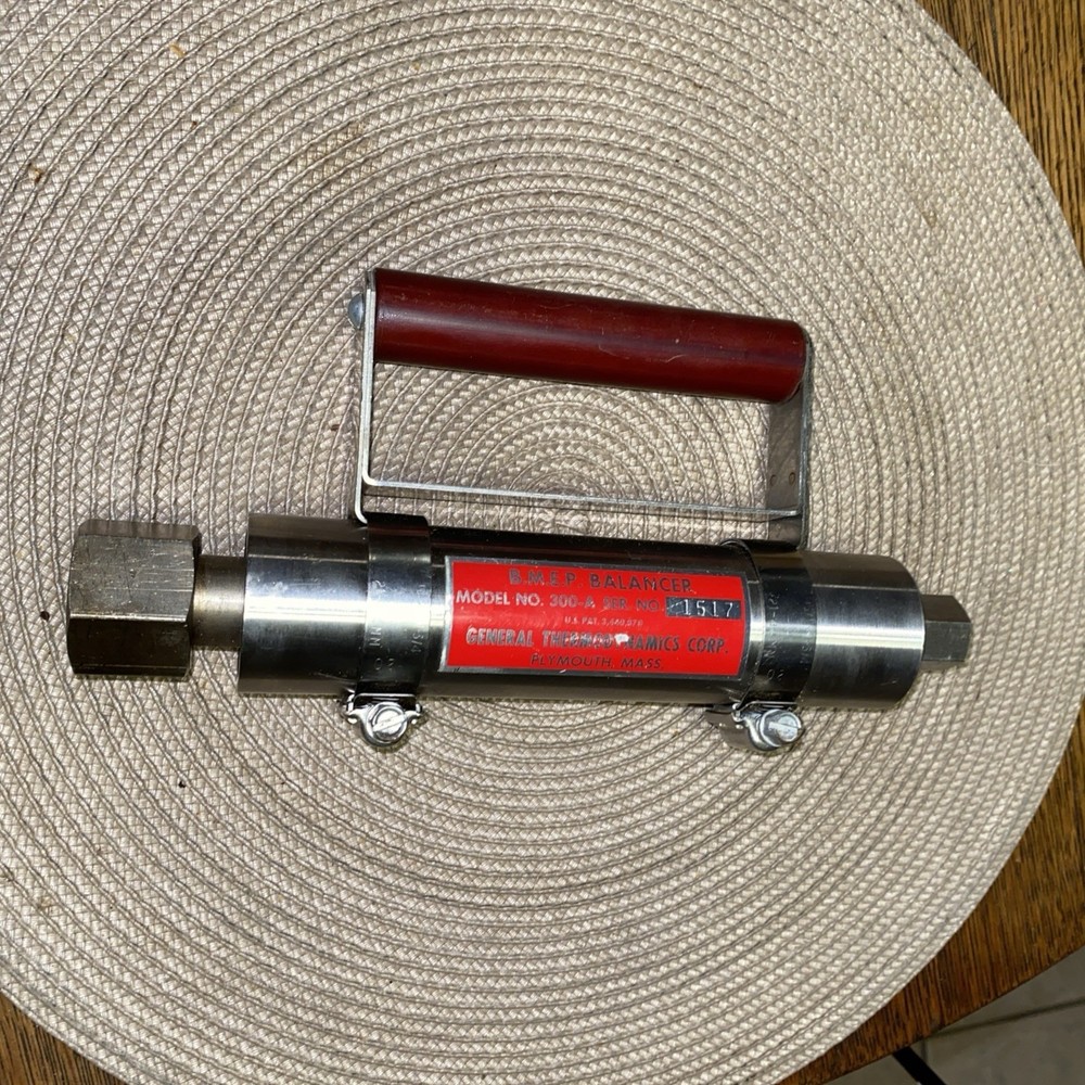 General Thermodynamics Corp. BMEP BALANCER #300-A