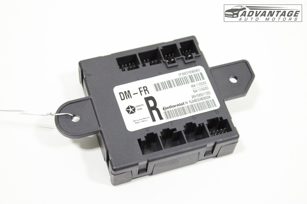 2011-2019 CHRYSLER 300 FRONT RIGHT SIDE DOOR COMPUTER CONTROL MODULE UNIT OEM