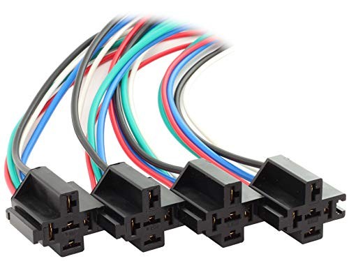 Fastronix High Current 40/60A Relay Panel with 4 Relay and Socket Panel