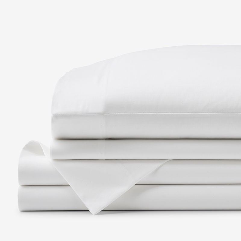 Sateen Classic Smooth Solid Bed Sheet Set-TheCompanyStore|61730