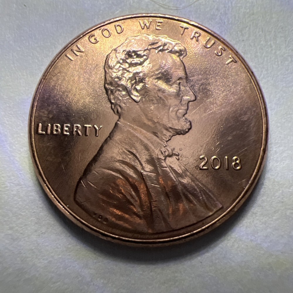 2018 P lincoln shield cent MS Shape.